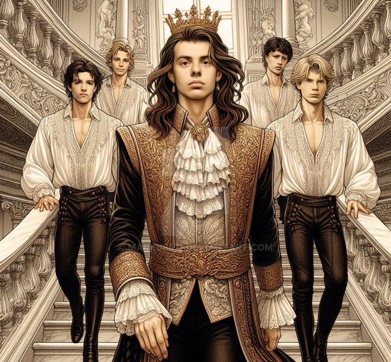 Deviantart Rude Prince Prince and retinue of his pages by Markus571 on DeviantArt