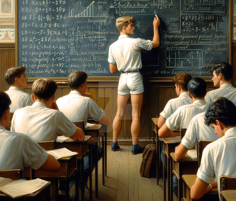 Schoolboy Working At The Blackboard By Markus571 On DeviantArt schoolboy-working-at-the-blackboard-by-markus571-on-deviantart