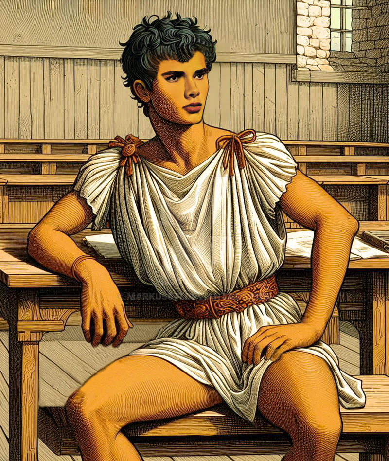 Two Rome Boys Puer Romanus (Roman boy) by Markus571 on DeviantArt