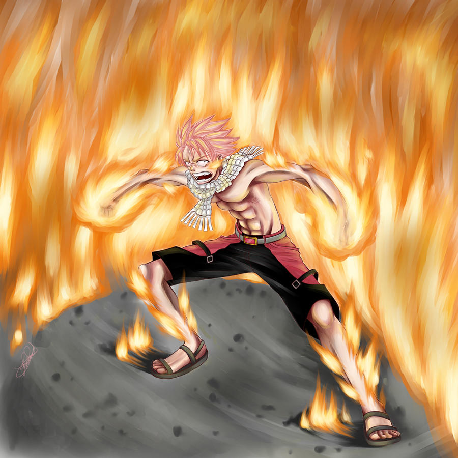 Fire Dragon Iron fist - Special Natsu Day by T-ace_juice -- Fur