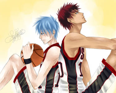 Kagami and Kuroko