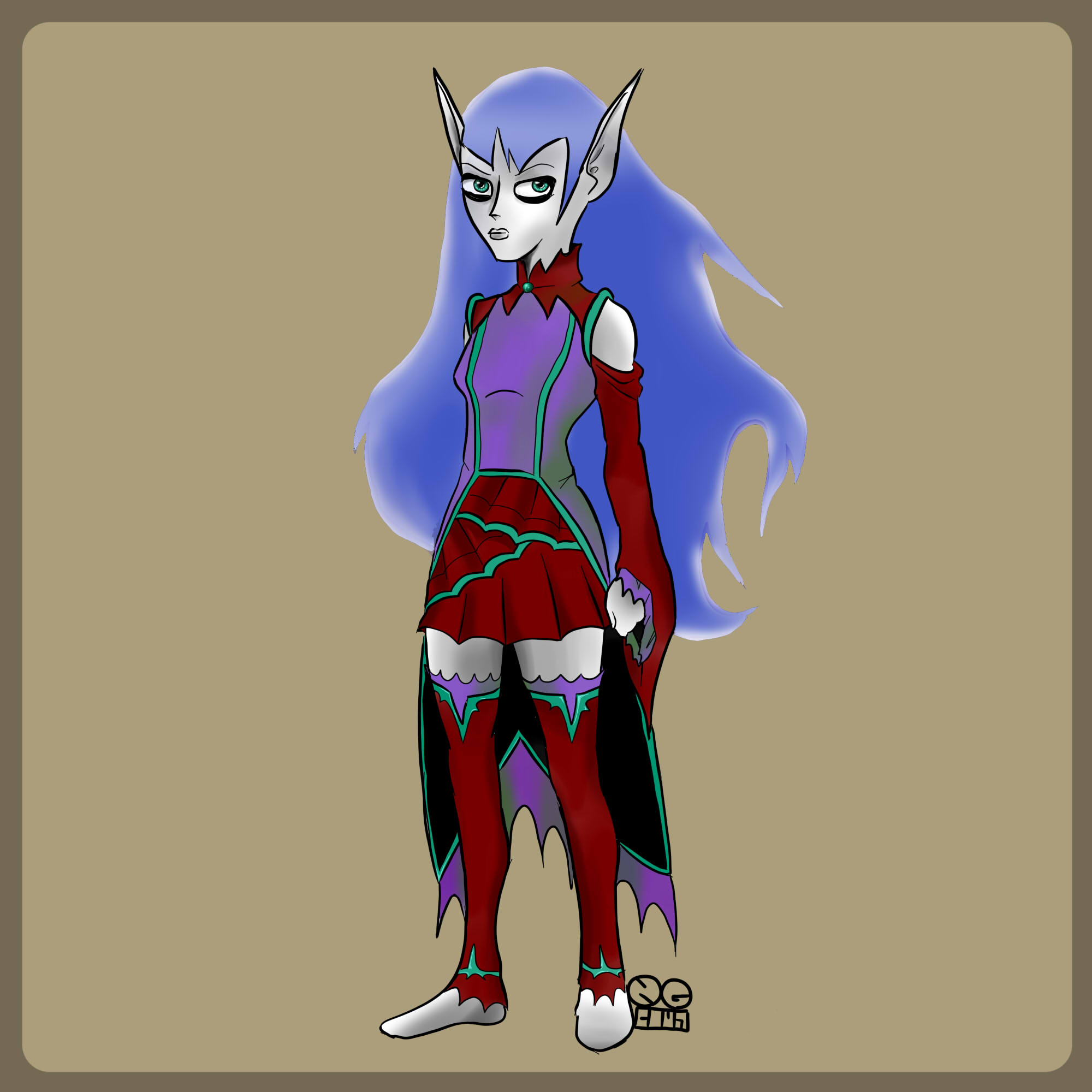 Drow Sorcerer by Sleeping-Bird on DeviantArt