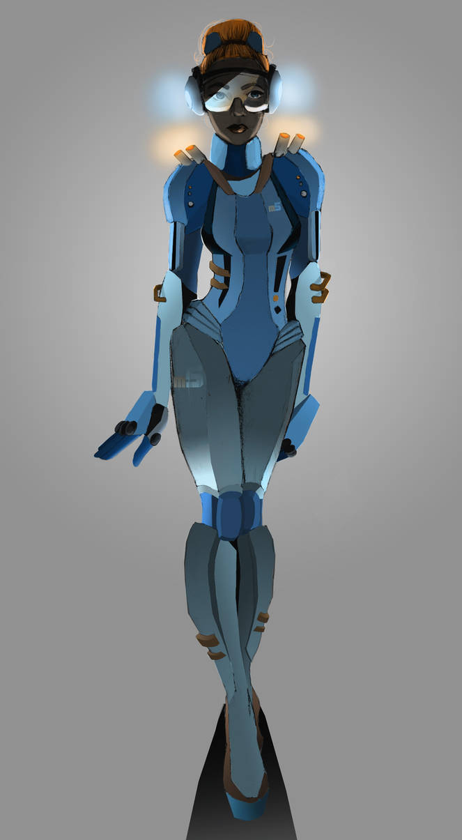 Mech Captain Real Mech Pilot by danicovenant on DeviantArt