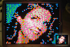 Tina Fey Lite Brite