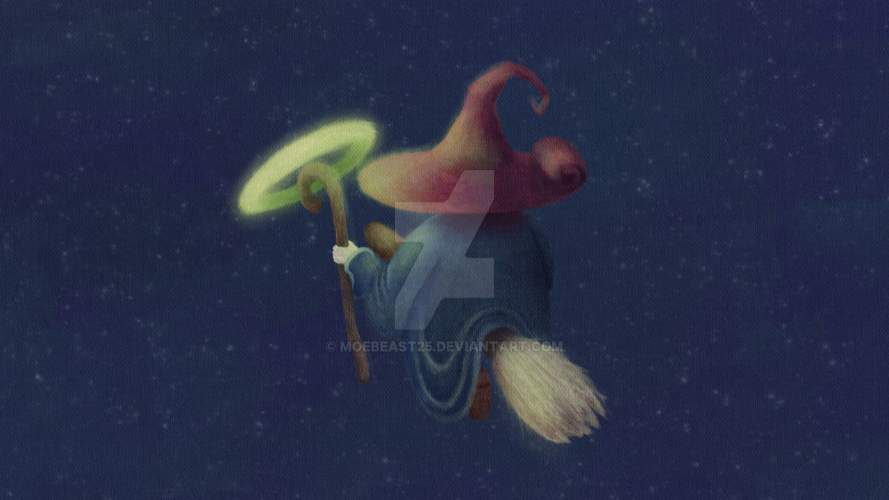 Witch riding on broom by moebeast25 on DeviantArt