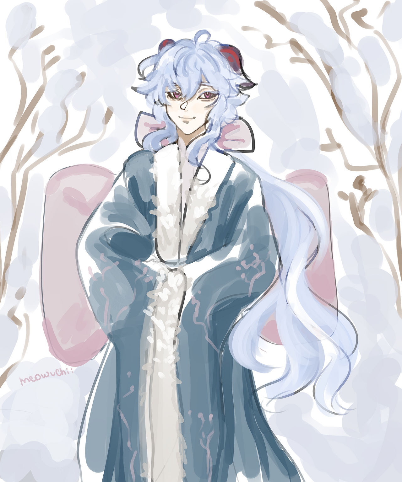 Ganyu by meowuchii on DeviantArt