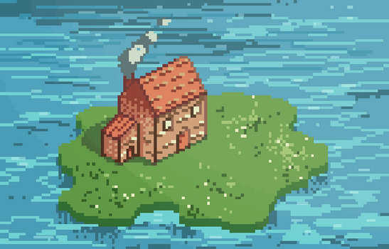 House on the lake