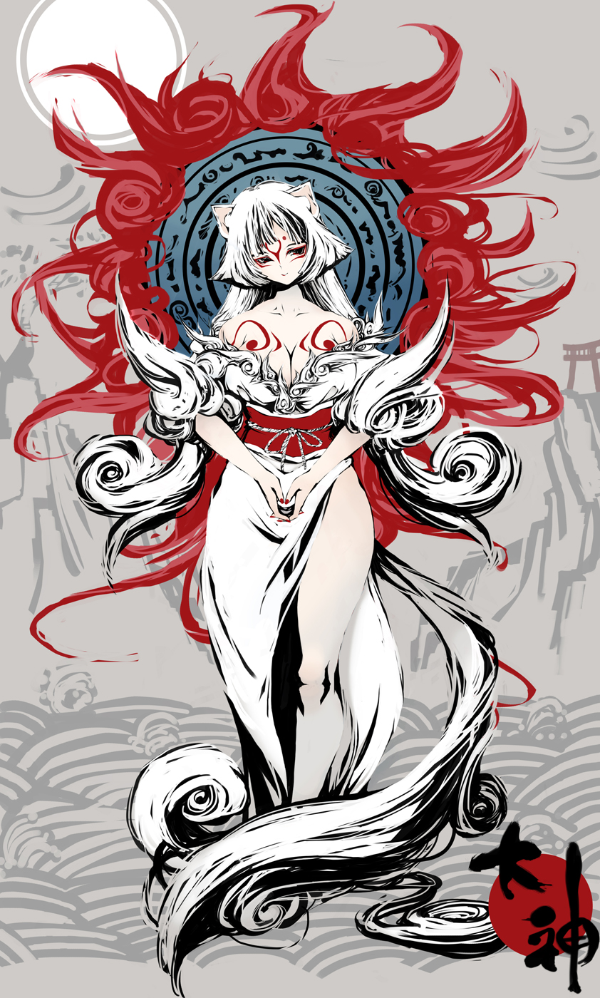 Okami Amaterasu's Journey by eiferet on deviantART