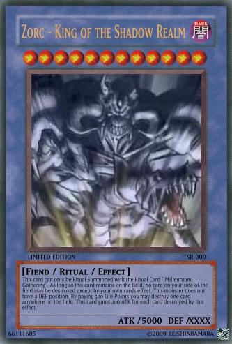 yugioh zorc card Same-day anonymous shippingYu-Gi-Oh! Dark Ruler All cards will be carefully packed for safe transit Dark Master - Zorc -
