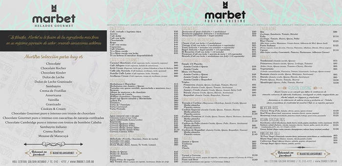 Marbet Fusion Cuisine