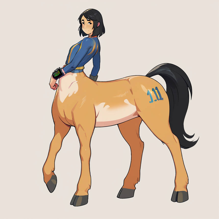 Evolved Centaur Fallout centaur by silverhorde on DeviantArt