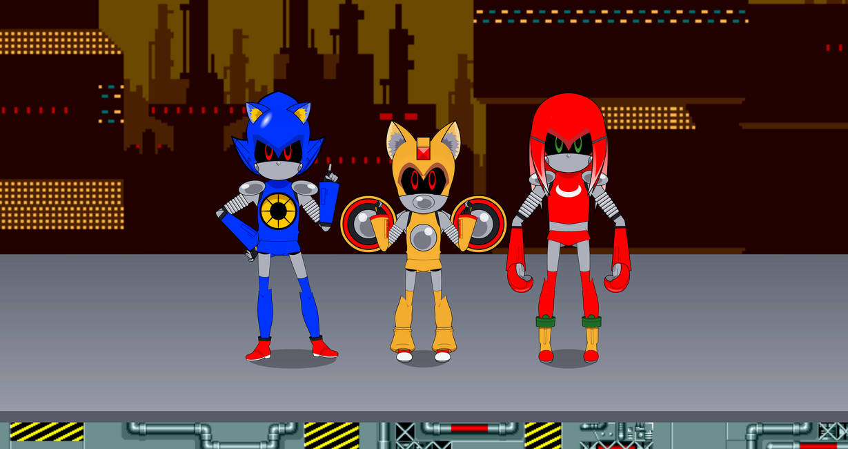 Team Metal Sonic by Bomb-Kaboomie on DeviantArt