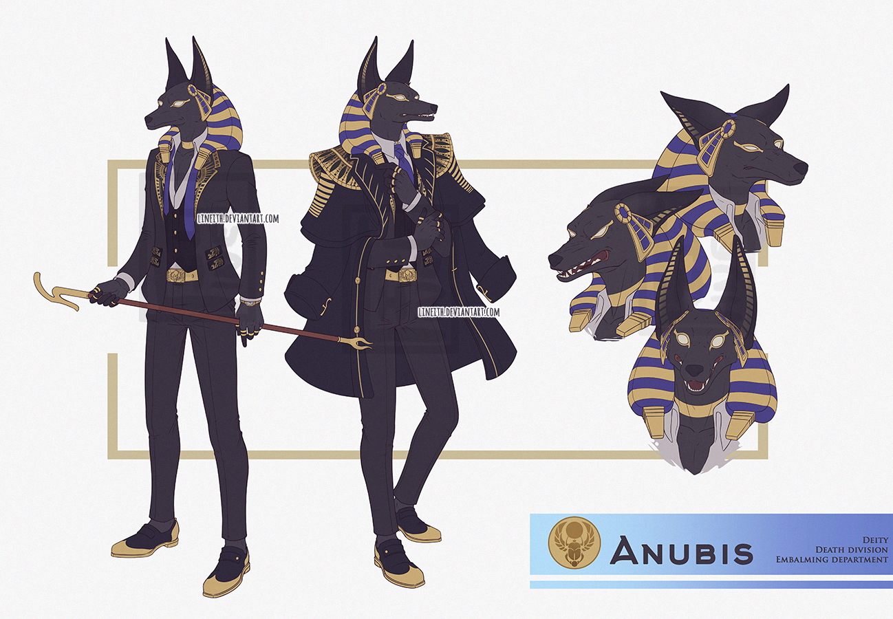 Anubis By Lineith On DeviantArt anubis-by-lineith-on-deviantart