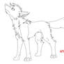 Free Wolf Lineart