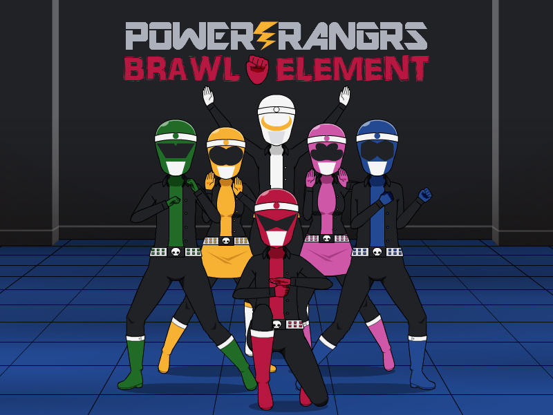 Power Rangers Brawl Element by HOTMILKJAPAN on DeviantArt