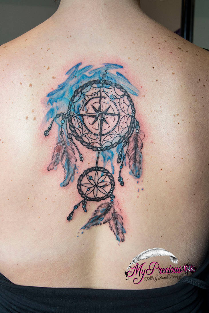 Dreamcatcher Watercolor tattoo by Mentjuh on DeviantArt