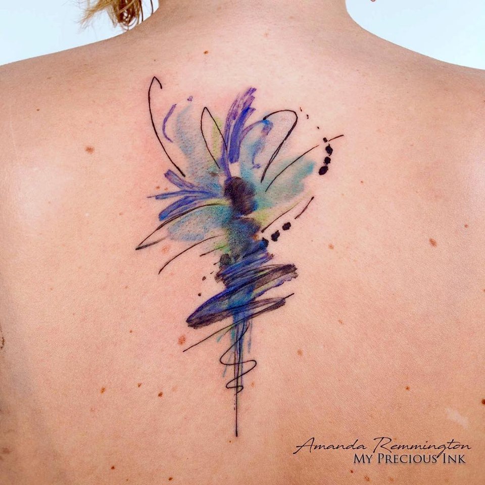 Abstract watercolor tattoo by Mentjuh on DeviantArt