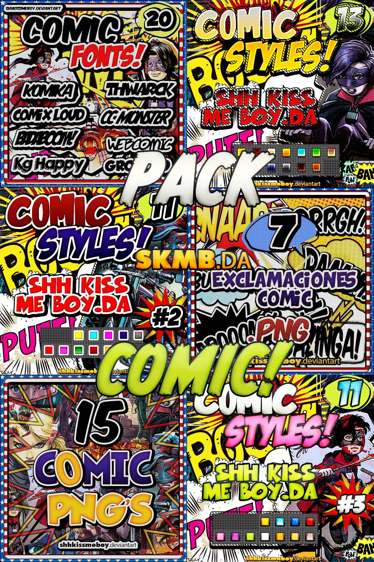 +PACK COMIC!!!