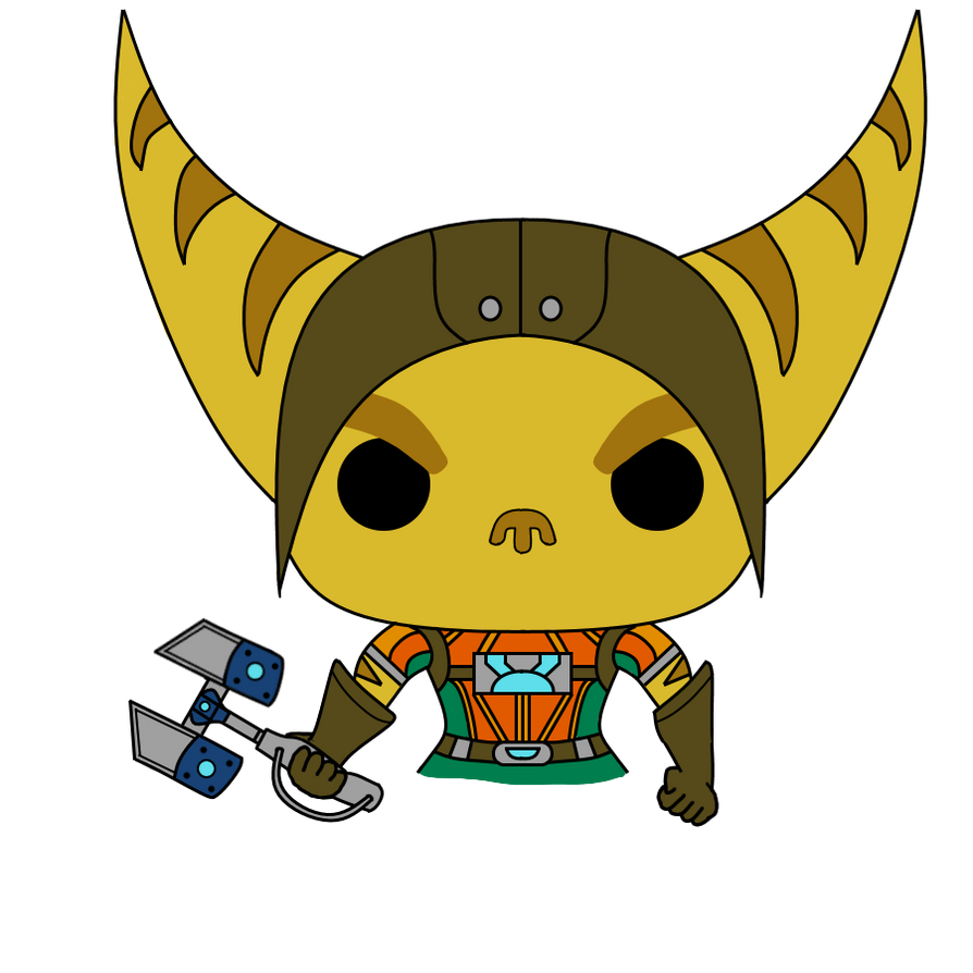 Ratchet and best sale clank funko pop