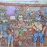Collect informations at the dive bar
