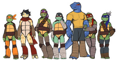 TMNT - Genderbent