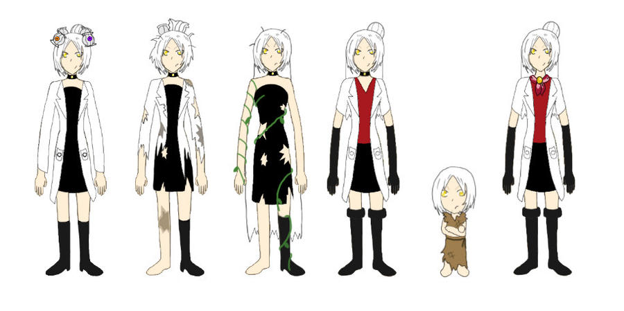GLaDOS Human Forms Timeline by mistyfoxx244 on DeviantArt