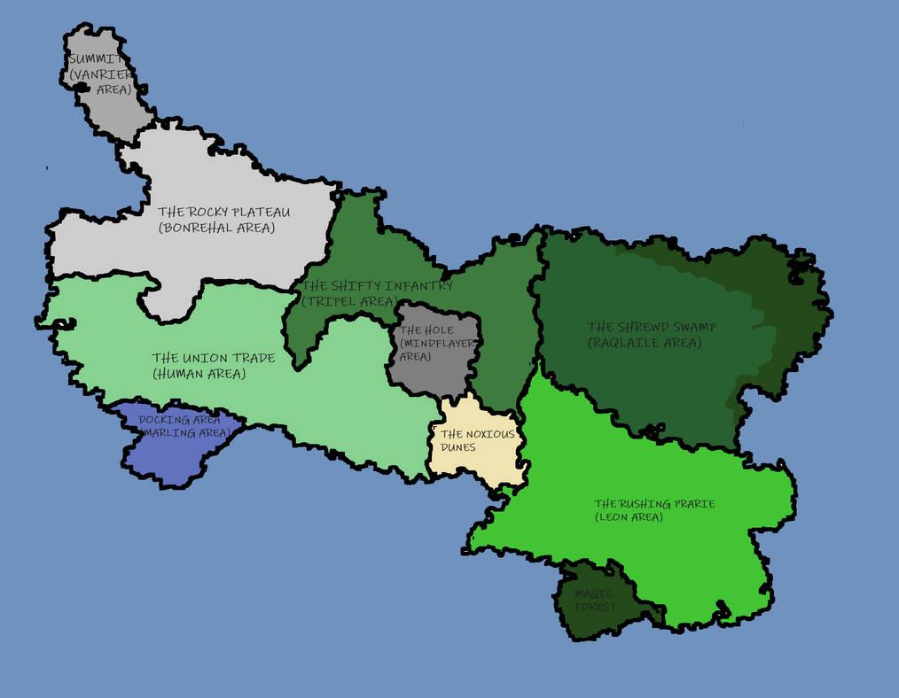 Map of Ramna by Nyyote on DeviantArt