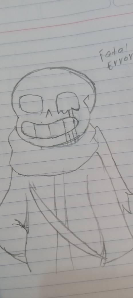 Fatal error!sans by zeronixrl on DeviantArt