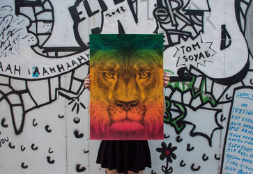Lion / International Reggae Poster Contest 2013
