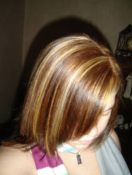 My new hair as of 12.27.07