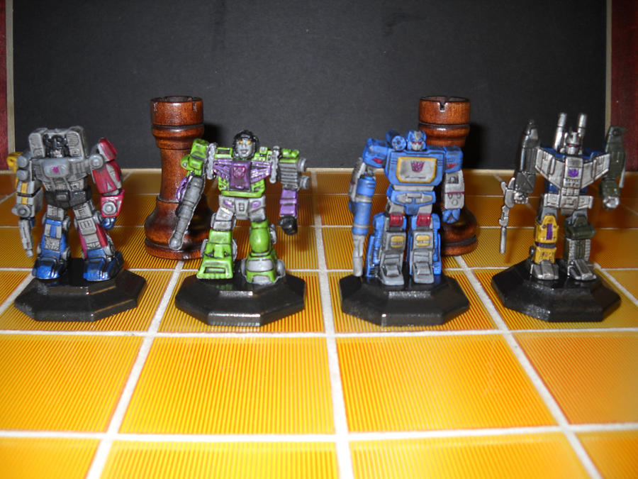 Custom Rooks Transformers custom chess set decoy rooks by Prowlcop on DeviantArt