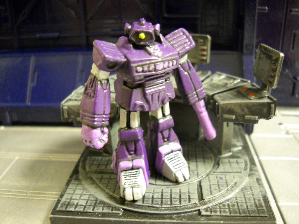 Transformers Shockwave 15mm RPG miniature