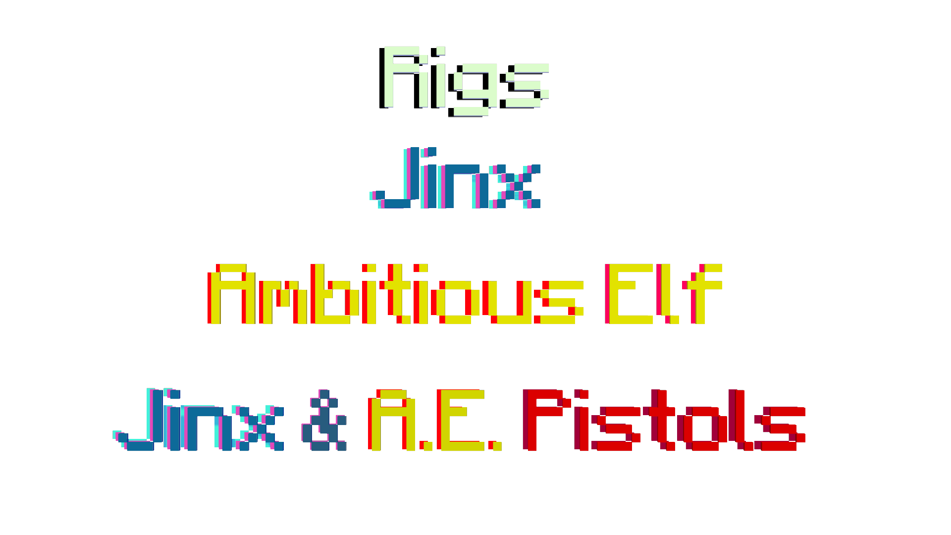 Arcane Jinx + Ambitious Elf skin Rigs (Christimas Especial) - Rigs ...