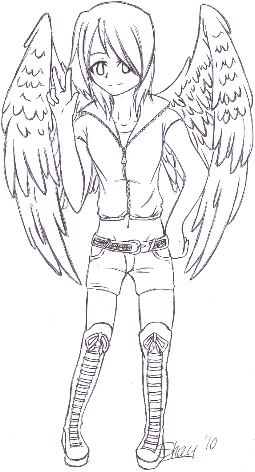 Alyssa - Maximum Ride OC by shaybby on DeviantArt