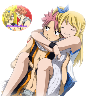 Natsu and Lucy Render