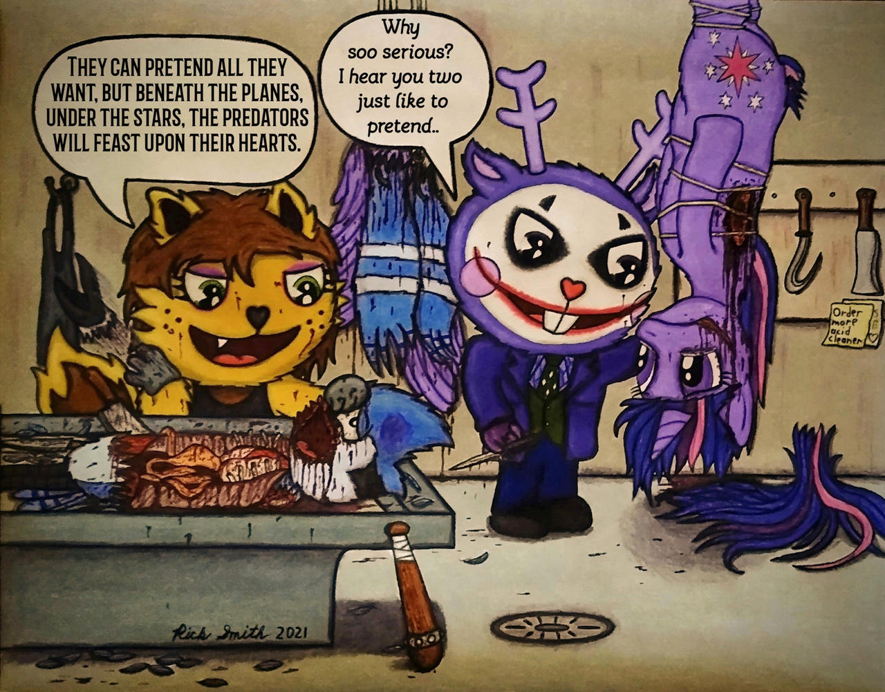 Can we pretend? by BigRickSmith on DeviantArt