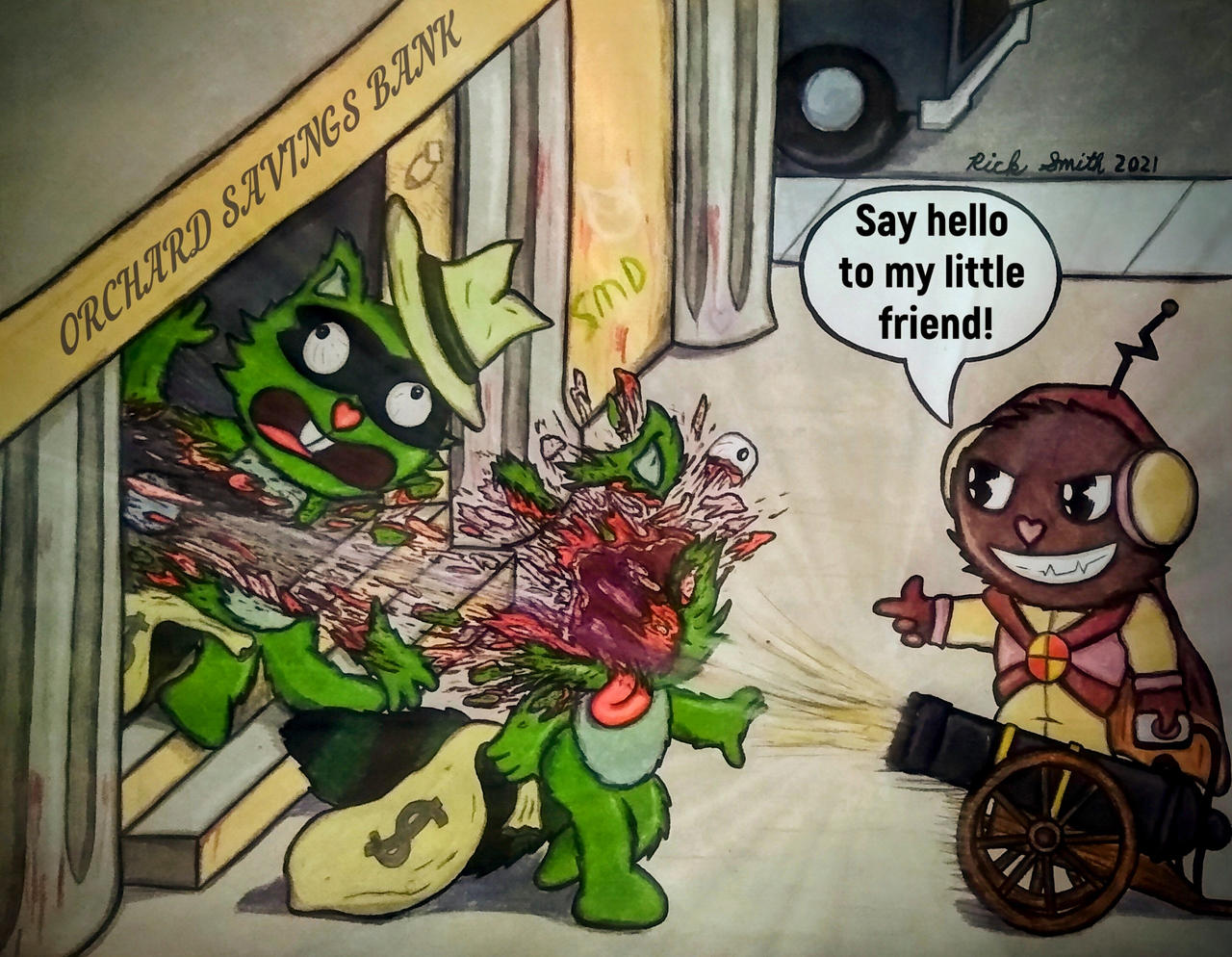 Crime doesn't pay by BigRickSmith on DeviantArt