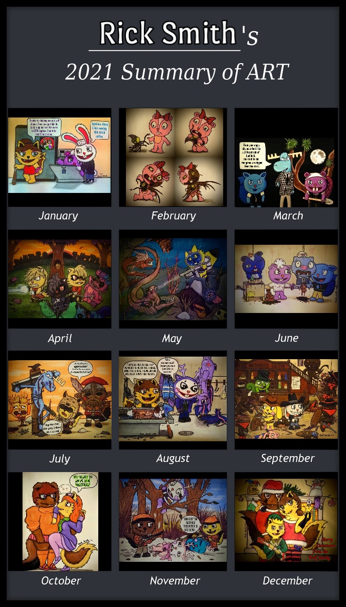 2021 Art Summery by BigRickSmith on DeviantArt