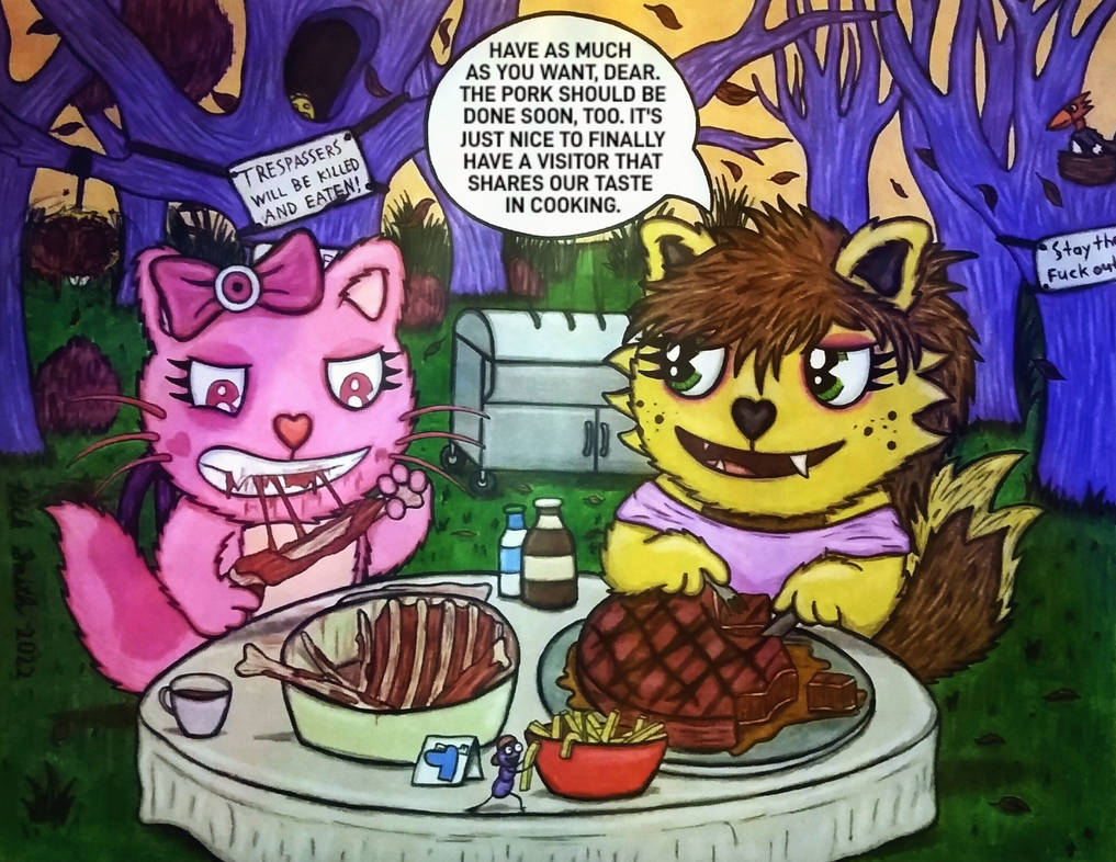 HTF Barbecue Picnic by BigRickSmith on DeviantArt