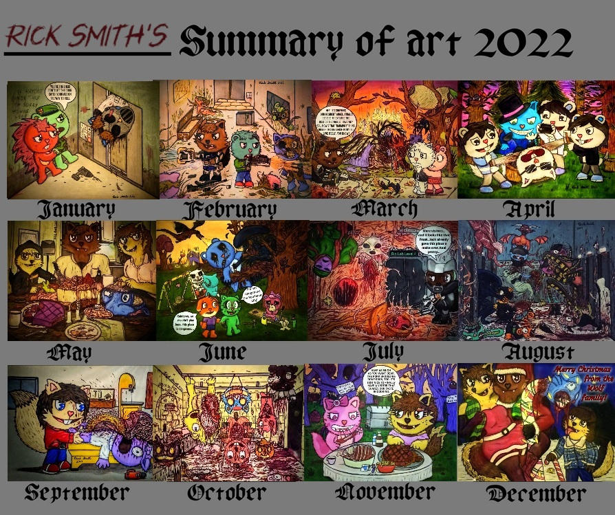 2022 Art Summery by BigRickSmith on DeviantArt