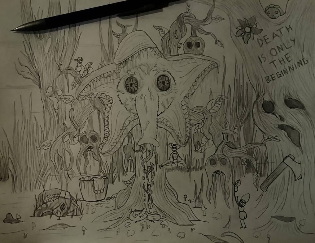 Assimilation, WIP(sketch) by BigRickSmith on DeviantArt