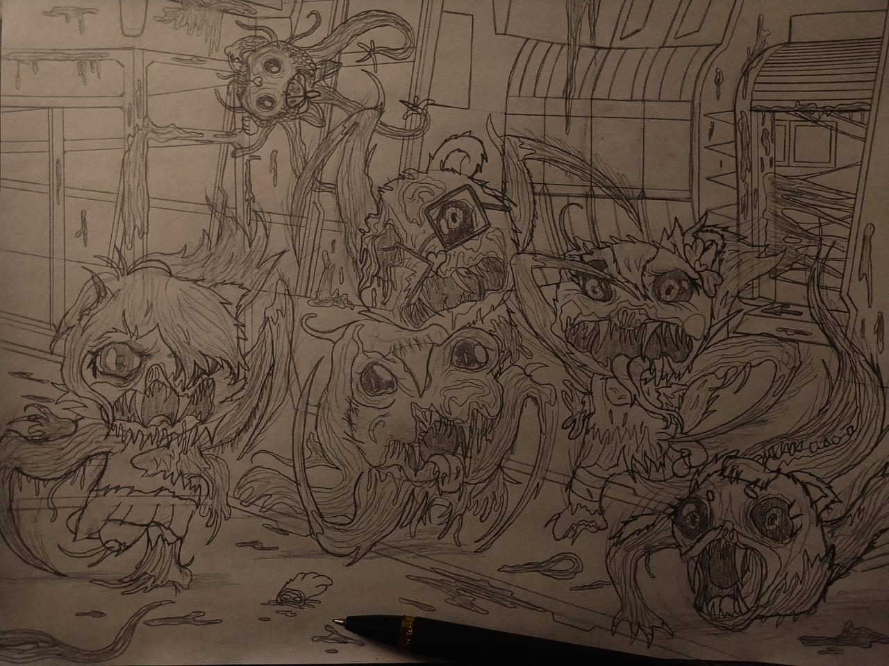 Dead Space: HTF edition, WIP(sketch) by BigRickSmith on DeviantArt