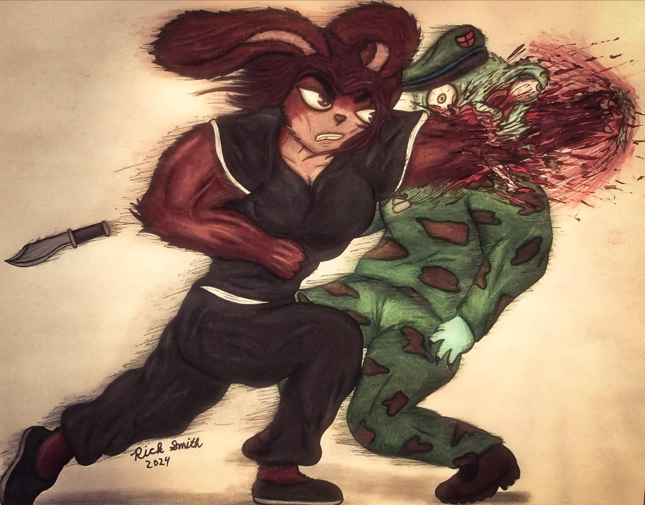 One punch is all I need by BigRickSmith on DeviantArt