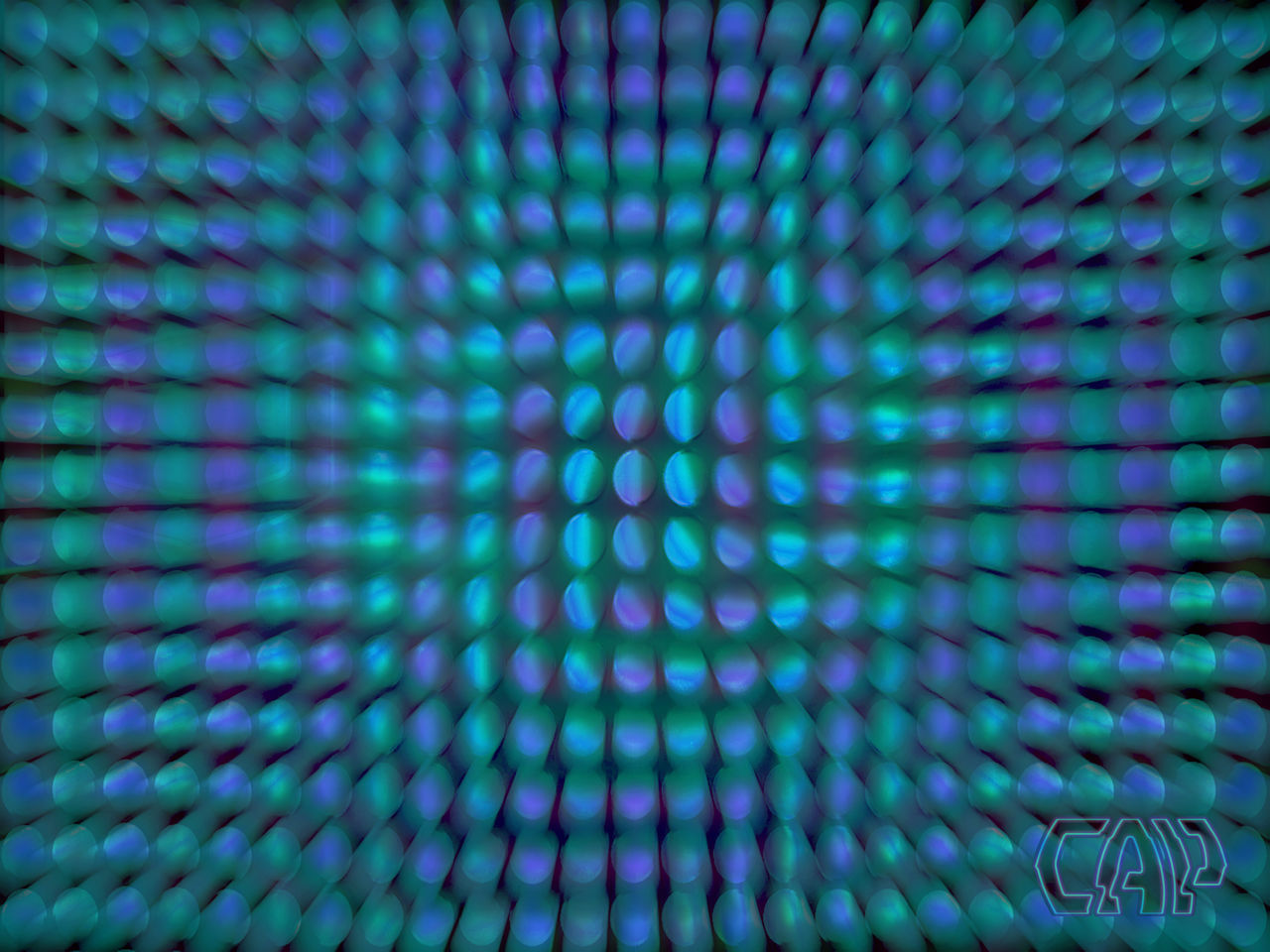 Teal Warp Optical Illusion by capartwork on DeviantArt