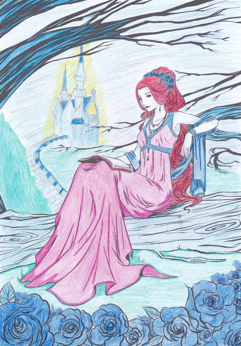 Coloring Contest:cut-glass castle