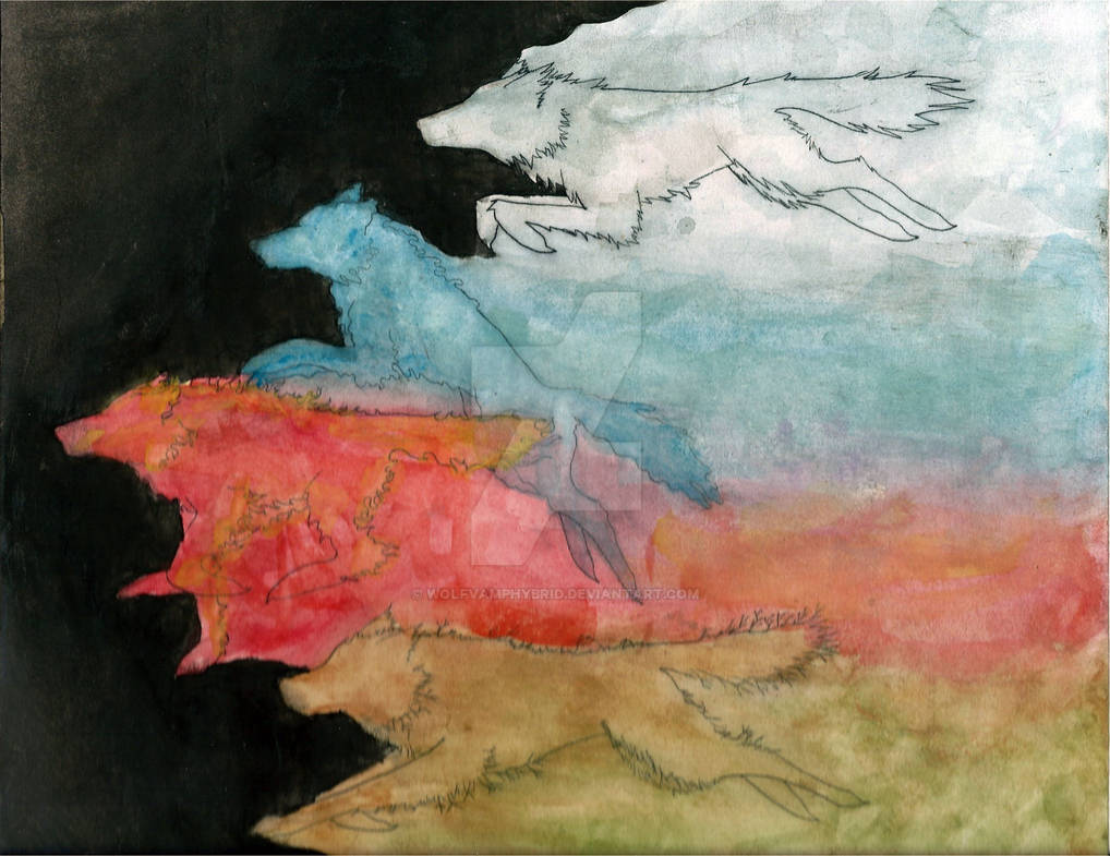 Elemental Wolves by WolFVamPHybriD on DeviantArt