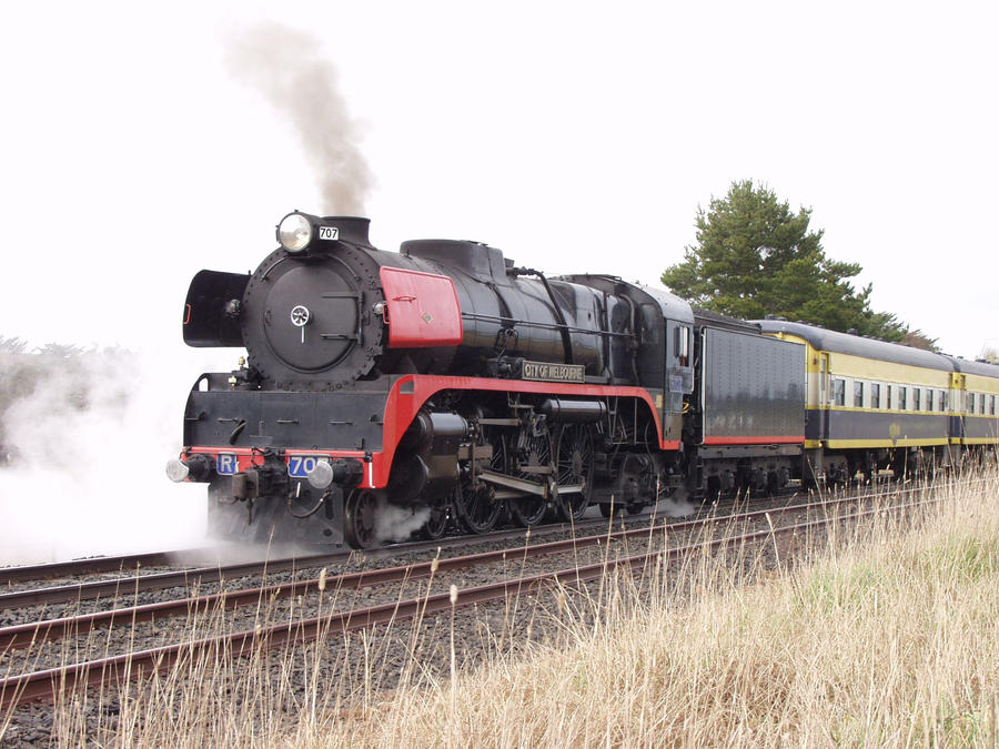 Victoria R Class Train Model Train victorian railways r class by pepg09 on DeviantArt