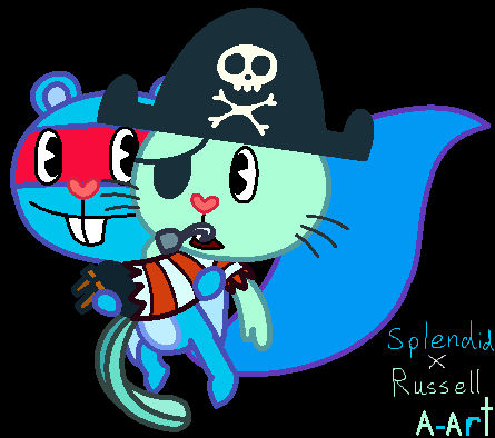 HTF Splendid X Russell by HandyxRussell10 on DeviantArt