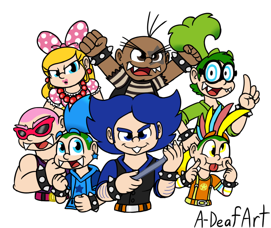 Koopalings Human! by HandyxRussell10 on DeviantArt