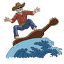 Surfer Cowboy